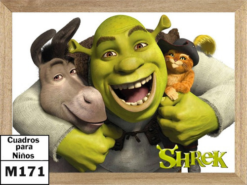 Shrek  , Cuadro, Poster, Cine, Afiche     M171