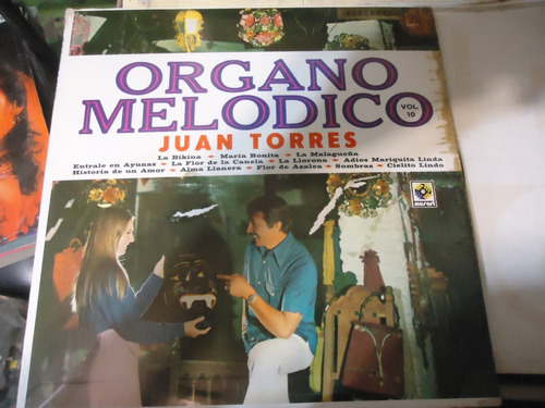 Juan Torres Organo Melodico Vol.10 Lp