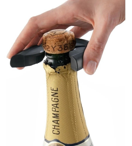 Imagen 1 de 6 de Abridor Universal De Botellas Ideal Champagne Vacuvin