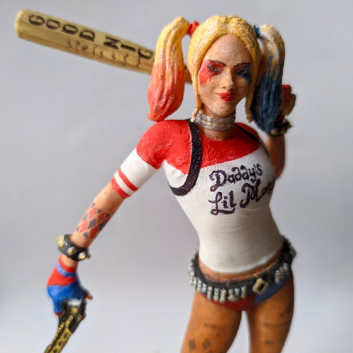 Harley Quinn 22cm Única!!! Mirá Las Fotos (capaun0)
