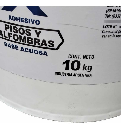 Imagen 3 de 6 de Adhesivo Para Pisos Vinilicos 10 Kg Fullstick