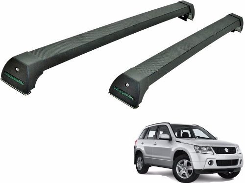 Rack Teto Bagageiro Suzuki Grand Vitara 2012 Long Life Preto