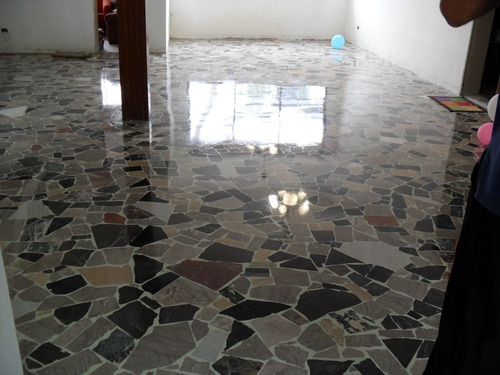 Imagen 3 de 10 de Pisos Granito Y Marmol Emplomado Diamantado Y Cristalizado