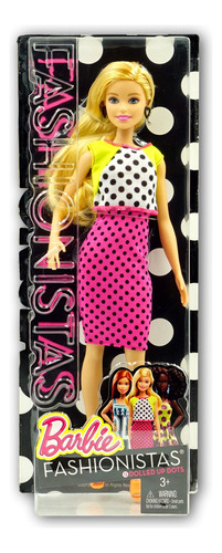 Barbie Fashionistas #13 Dolled Up Dots 2015 Edition