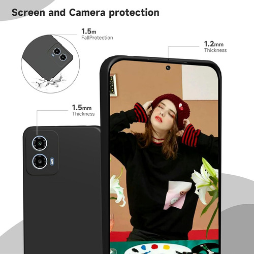 Carcasa Para Motorola G35 5g Funda Silicona Slim