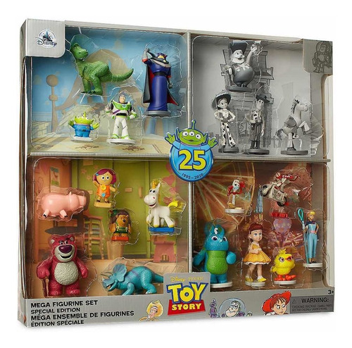 Mega Play Set Toy Story Edicion 25 Aniv  Deluxe 2020 Disney 