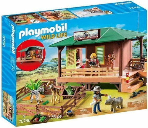 Playmobil Estación Ranger Con Área De Animales