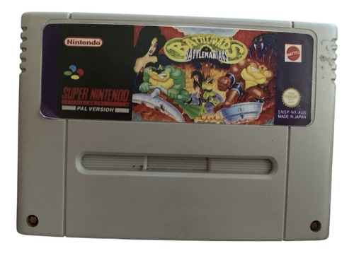 Battletoads In Battlemaniacs Super Nintendo (Usado)