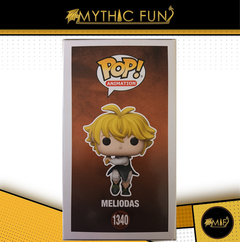 Funko Pop The Seven Deadly Sins - Meliodas 1340 (Usado)