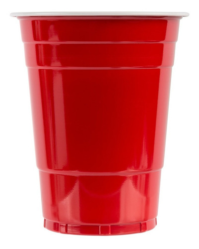 Vaso Plastico Rojo 16oz (precio Por 50 Unidades)
