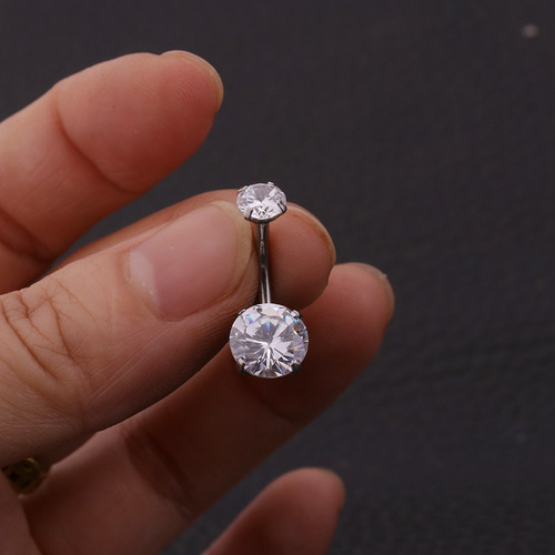 Piercing Corporal De Acero Inoxidable Golden A Para Dientes