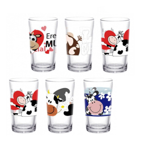 Vaso Decorado Con Diferentes Estilos En Cristal X6 Unds 