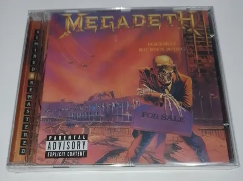 Megadeth Peace Sells Cd Com 4 Faixas Bõnus Remastered Raro