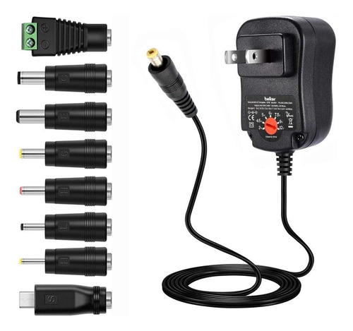 Belker 12 W 3 V 4 5 V 5 V 6 V 7 5 V 9 V 12 V Adaptador De Vo