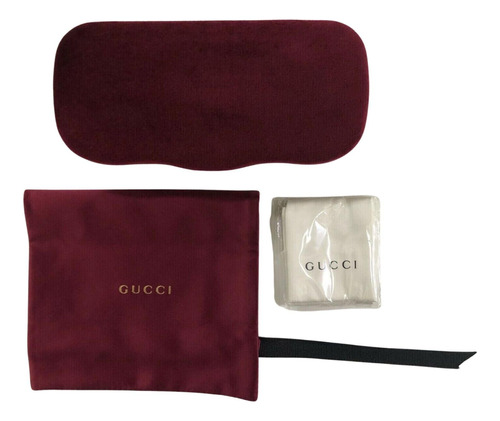 Estuche Rigido Gucci Para Lentes - Cherry