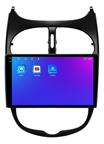 Multimidia Peugeot 206 9p Android Carplay 4/64gb + Ré