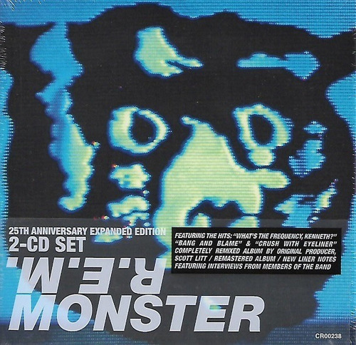 Cd Doble R.e.m. / Monster 25th Anni Expanded Edition (1995)