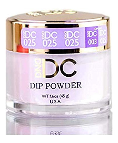 Polvo Dnd Dc Purples Dip Para Uñas, 1.6 Oz, 45 G, Daisy Dipp