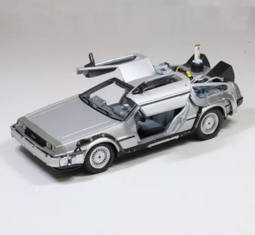 Carro Volver Al Futuro Delorean  1 /24 Colección 