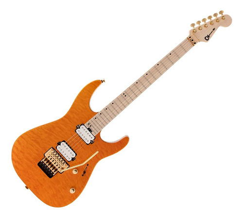 Charvel Guitarra Eléctrica Pro-mod Dk24 Dark Ambar
