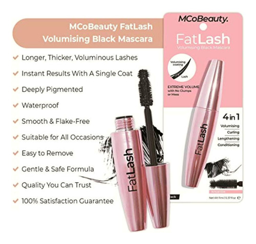 Mcobeauty Mcobeauty Fatlash Volumising Mascara Black 0.37 Oz