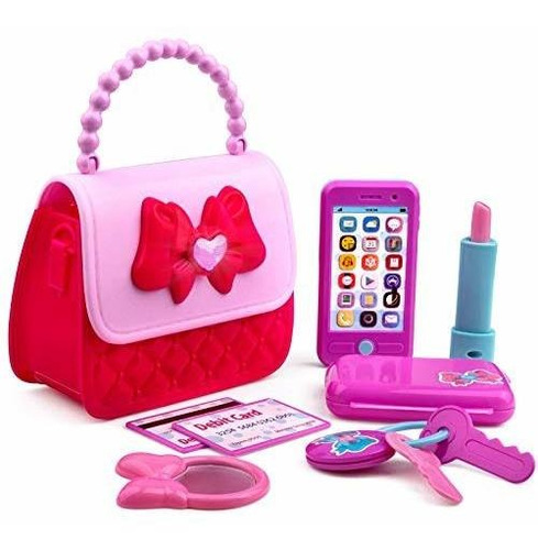 Set Bolso Princesa Con Accesorios- Juego Simulación Niñas 