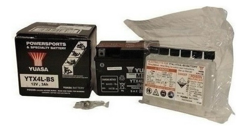 Bateria Yuasa Ytx4l-bs Honda Cb 110