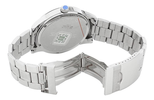Relógio De Pulso Masculino Seculus Prata Com Canivete 23813