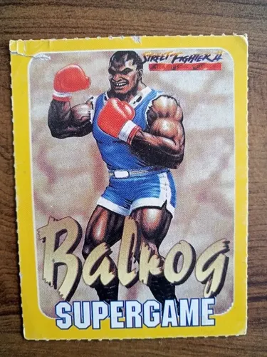 Cards Do Super Game Street Fighter 2 Valor Unitario | MercadoLivre