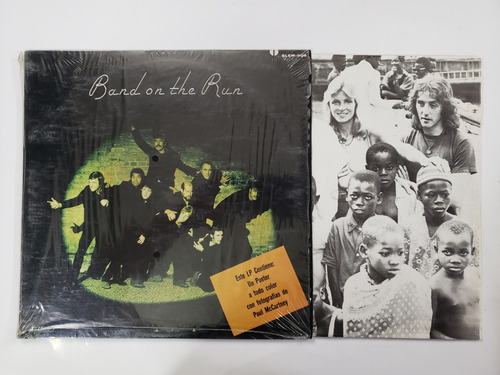 Paul Mccartney Band On The Run Lp Como Nuevo