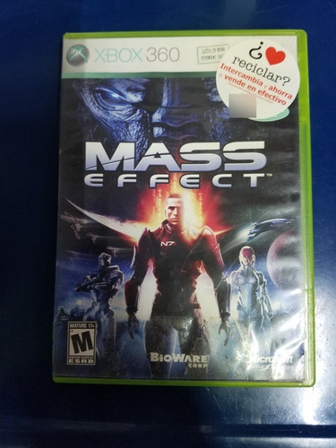 Mass Effect Xbox 360 Fisico 