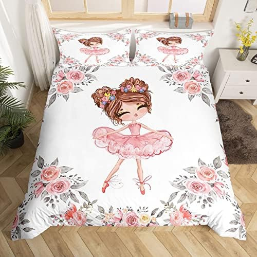 New Juegos De Cama De Ballet Para Ni?as Y Ni?os  Funda De