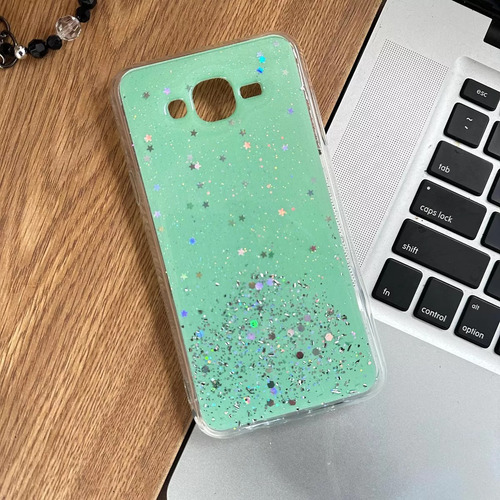 Funda Tpu Con Brillito Para Samsung J7 2015 J7 Neo