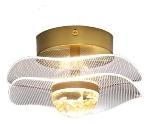 Lampara Techo Led Hierro Novoce Balcon Pasillo Dormitorio 3