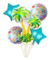 Comprar Globos Palmera 2  Kit X 5 Globos Baby Shower, Cumple