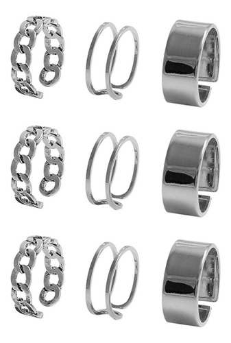 Circulars Rings For 9 Dedos Anillos De Pulgar