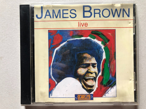 Cd James Brown - Live. Funk, Soul