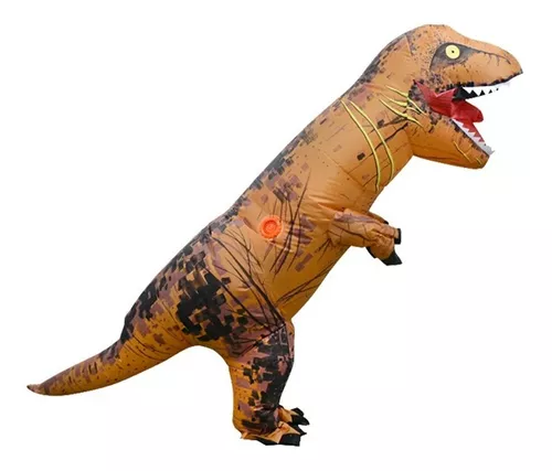 Inflable Traje Dinosaurio Disfraz T-rex Niño Hallowen5-7años