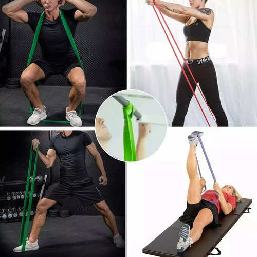 .set 5 Ligas De Resistencia Crossfit - Elásticas Pull Ups.