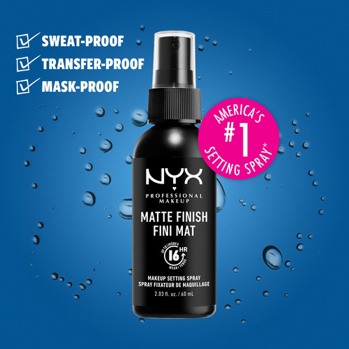 Spray Fijador De Maquillaje Nyx Professional Makeup Con Acab