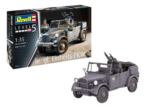 Revell  Einheits Pkw Kfz.4 Kit De Modelos A Escala 1:35, Si.