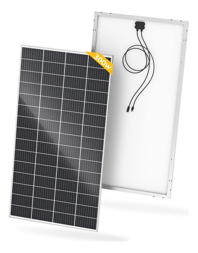 Bougerv Panel Solar Mono De 300 Vatios Y 10bb, Tecnologia Mo