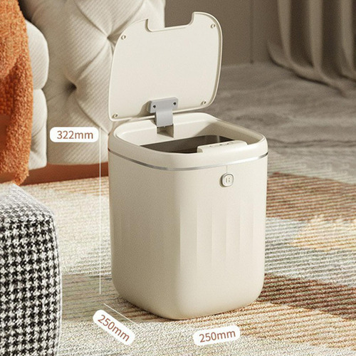 Cubo De Basura Inteligente Con Sensor De Movimiento Para