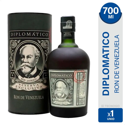 Ron Diplomatico Reserva Exclusiva Doc Estuche Lata