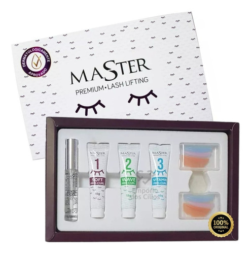 Kit Lash Lifting Master Premium Cílios Com Registro Anvisa