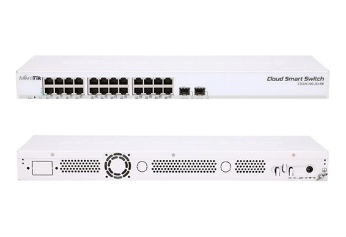 Cloud Switch Mikrotik Css326-24g 24 Port Gigabit +2 Sfp+ 10g