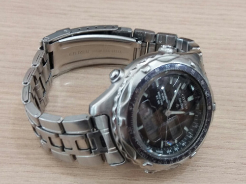 Citizen Eco-drive Hora Mundial Cronógrafo