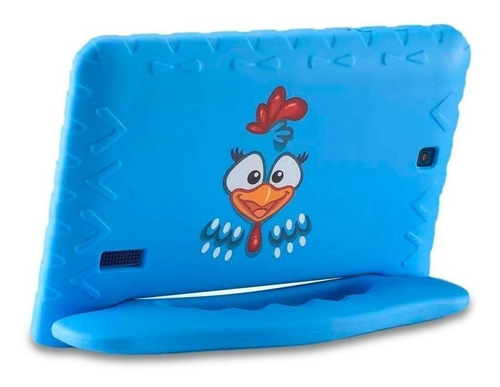 Tablet Multilaser Galinha Pintadinha 7" 8GB azul com memória RAM 1GB