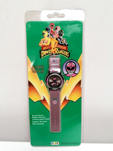 Reloj Power Rangers Vintage Retro 1994 Antiguo Nuevo