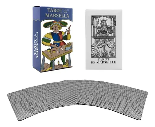 Tarot Marsella Español + Tapete + Morral Mod Cubo Morado